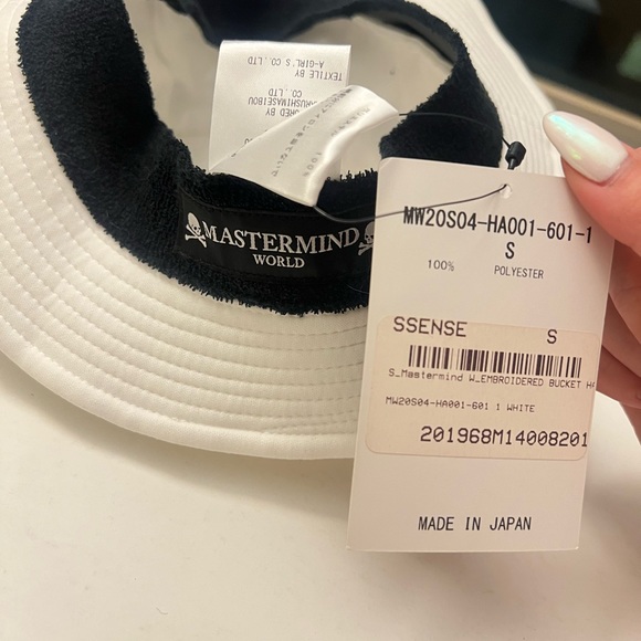 New Mastermind World Bucket Hat White - S - Picture 5 of 5